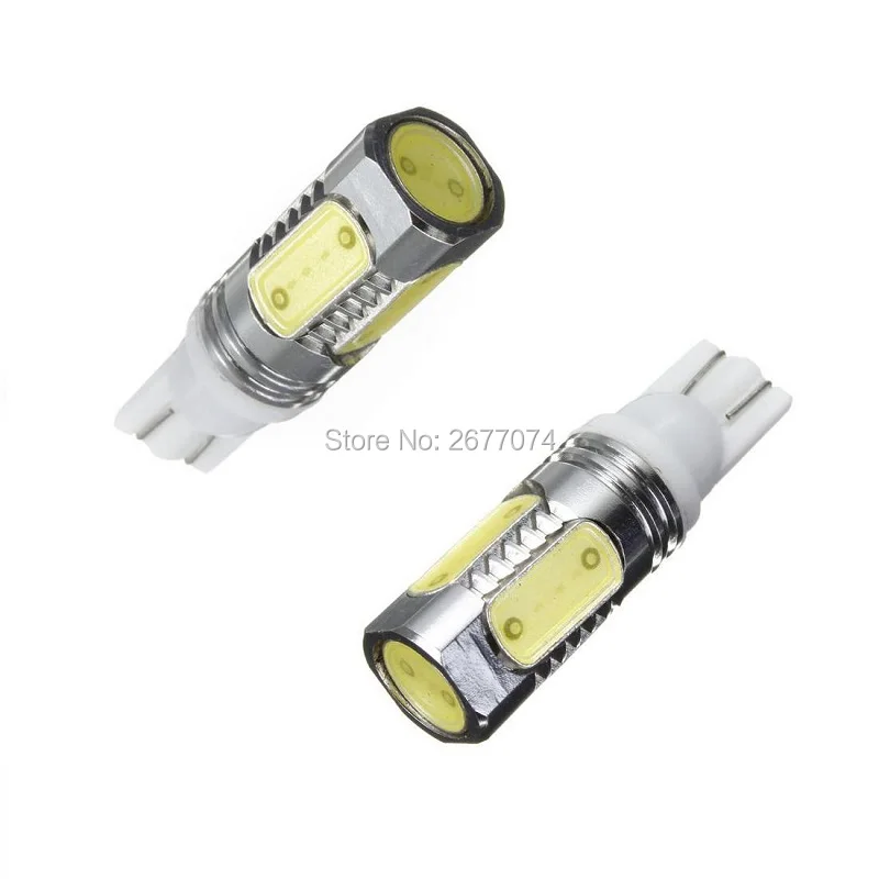 

2PCS Hot Sale T10 7.5W COB 5LED High Power Car Auto Wedge Side Lights Reverse Parking Bulb Backup Lamp DC12V JTCL029-ly