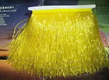 

beaded Fringe Ribbon Trim Fringe Tassel Lace Trim Yaking-5.2921 for Clothing Decoration