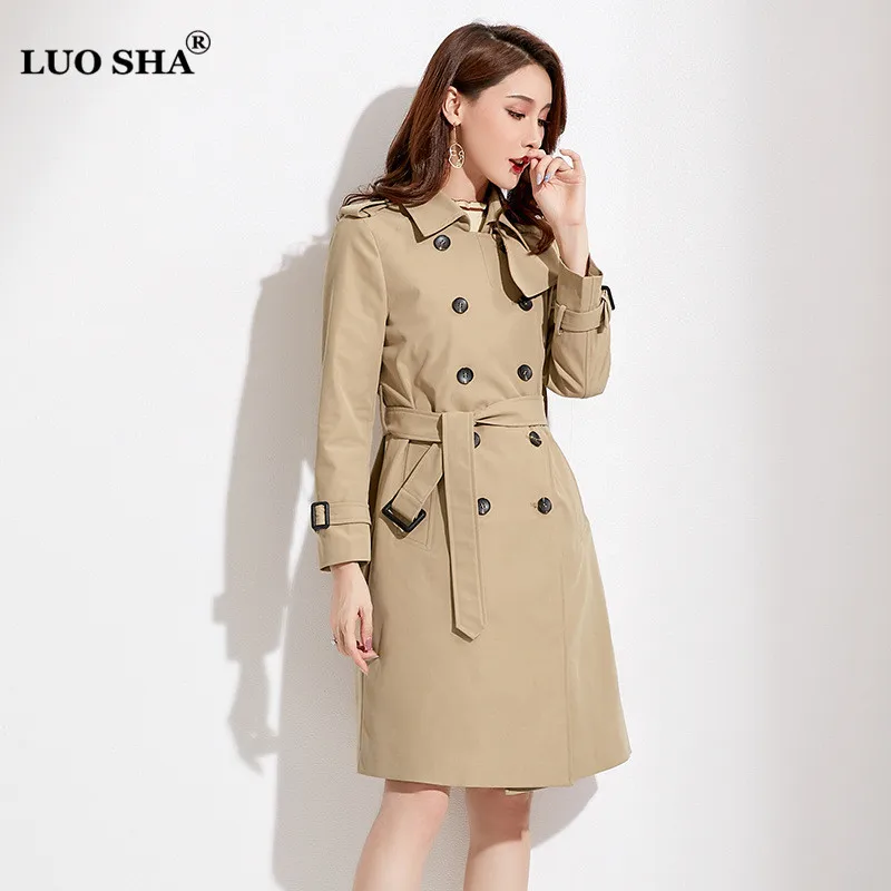 khaki double breasted coat