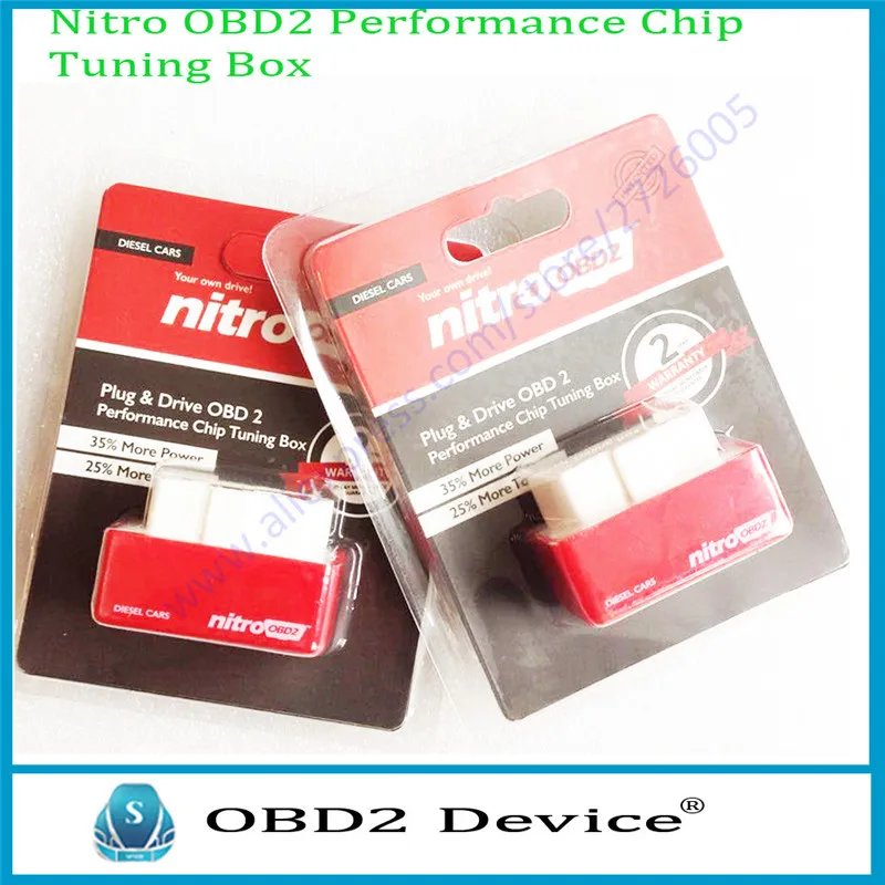 Мощный чип блок настройки Plug Drive NitroOBD2 дизельный Nitro OBD2 дизельный Интерфейс чип блок настройки интерфейс для дизельного автомобиля