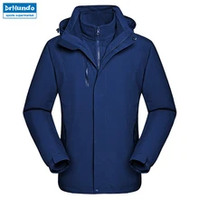 Мужская водонепроницаемая лыжная куртка, зимний ветрозащитный лыжный костюм, теплая лыжная одежда, флисовая куртка для горного туризма, одежда