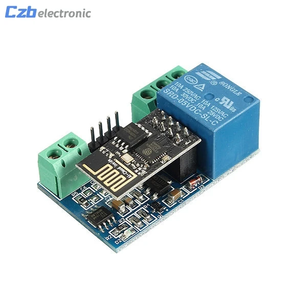 

ESP8266 Network WIFI Relay Module Internet of Things (IOT) APP Controller Relay 5V 10A 7-30V DC/250V AC for Home Automation