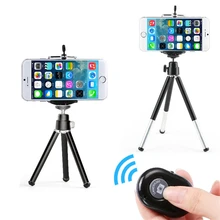 Bluetooth пульт дистанционного управления штатив для Iphone 7 plus портативный кронштейн камеры масштабируемый складной штатив для Gopro sony Nikon цифровой камеры