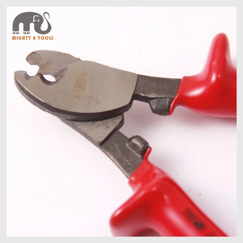 X-Steel Insulated Electrician VDE Copper//Aluminium Cable Cutters Pliers 6/"//8/"//10
