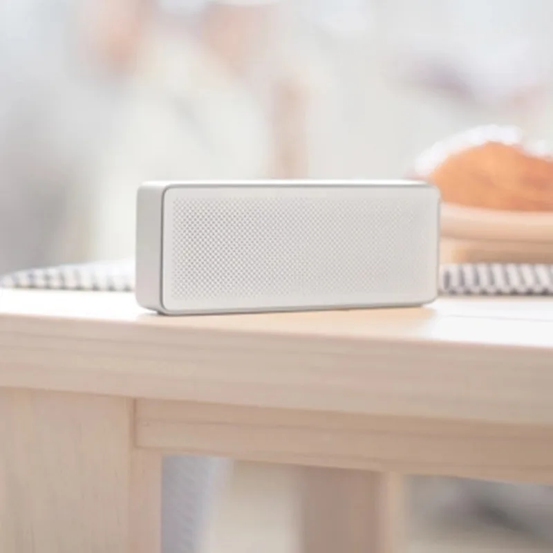 Xiaomi Mi Bluetooth Speaker Basic 2 Square Box 2 Stereo Portable Bluetooth 4.2 white High Definition HD Sound Quality Play