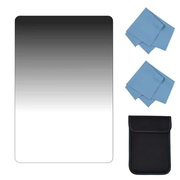 SIOTI Gradient ND16 Square Filter with Glass material for Cokin Z Lee Hitech Sioti Holder (100mm150mm, Soft G.ND1.2) SIOTI Gradient ND16 Square Filter with Glass material for Cokin Z Lee Hitech Sioti Holder (100mm150mm, Soft G.ND1.2)