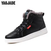 Новые зимние мужские модные кожаные ботинки повседневные мужские кожаные мокасины брендовая Зимняя мужская обувь мужские Ботильоны дешевые ковбойские ботинки