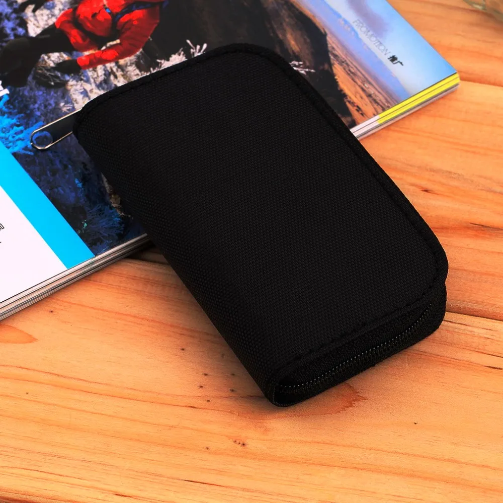 4 цвета SDHC MMC CF для карт памяти для хранения чехол сумка Box Дело Организатор протектор бумажник