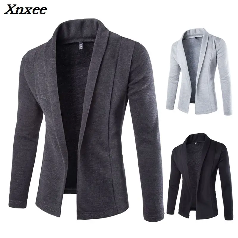 

Sweater Men Brand Concise V-Neck Sweater Coat Cardigan Male Solid Color Slim Mens Cardigan Sweater Coat Man Cardigan Men
