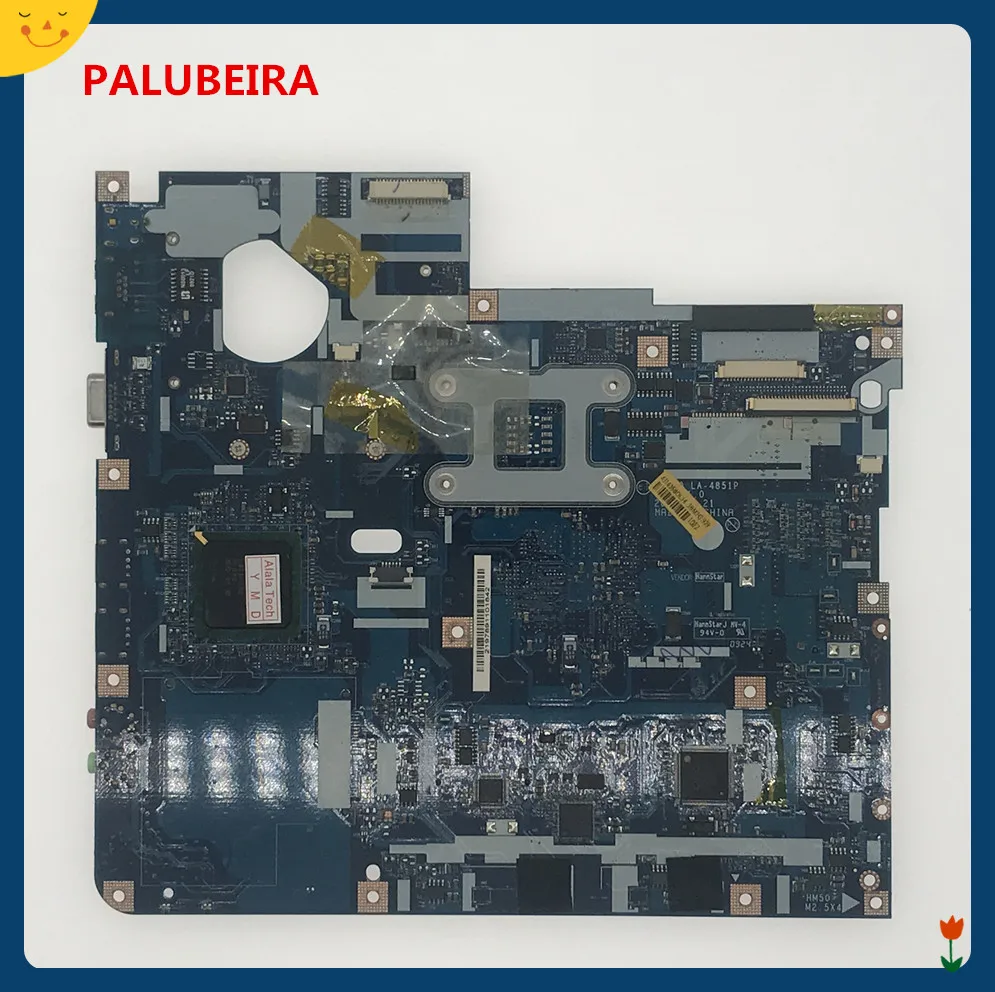 PALUBEIRA MBPGV02001 NAWF1 LA-4851P Motherboard for Acer aspire 5332 5732 5732Z 5732ZG For ACER eMachines E525 E725 5732 Working