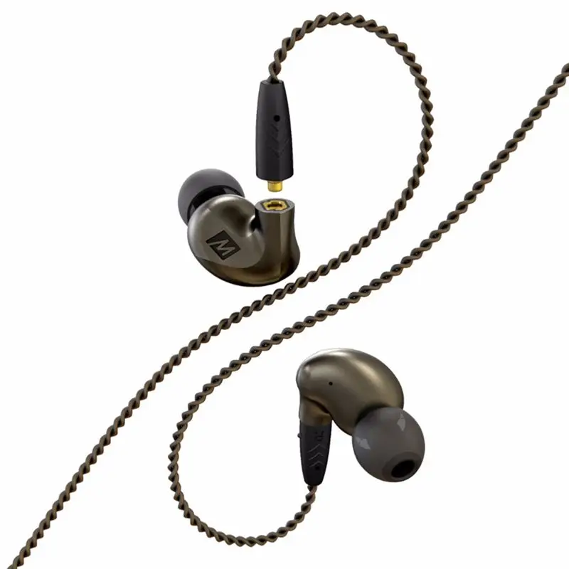 Original MEE Audio Pinnacle P1 Audiophile Bass HIFI DJ Studio Monitor Music In Ear Earphones w Detachable Cable VS Pinnacle P2