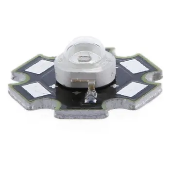 

Arrive 3W Power Star Haut Ampoule LED Lampe (Rouge)