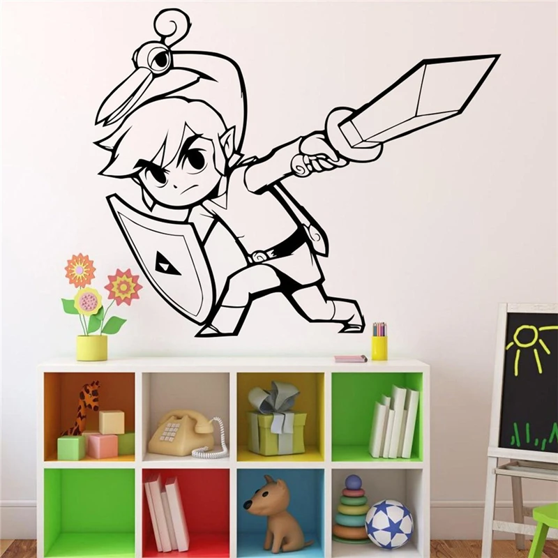 2018 Princess Zelda Wall Decal Video Game Of Home Interior Living