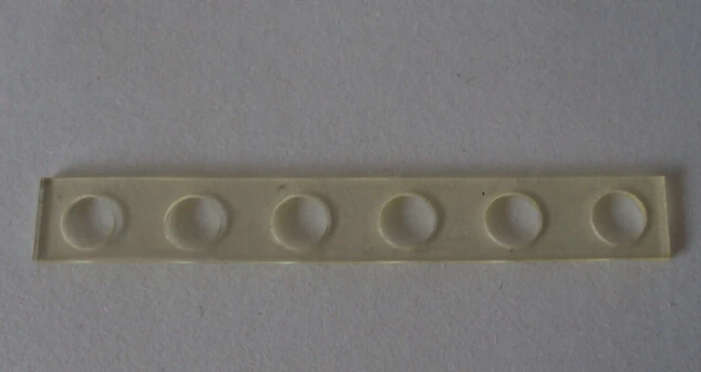 

Tajima Toyota Happy and China embroidery machines spare parts - Silicon Rubber Backing 6 Needle 2mm