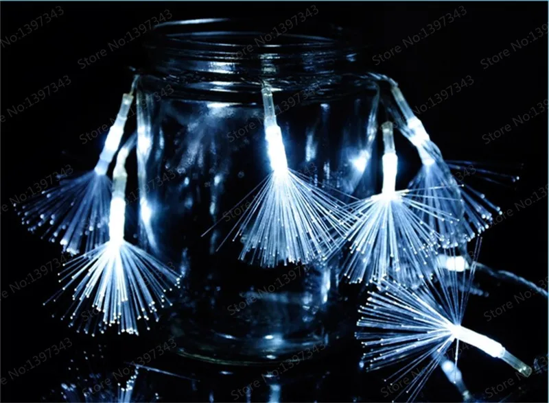Luzes de Fadas Luzes de Natal Flor para Vaso Árvore do Feriado Decoração do Partido do Ano Casamento Tubo Tira Lâmpada Luz Led Novo Lâmpadas 10 m 7 Iluminação de Natal