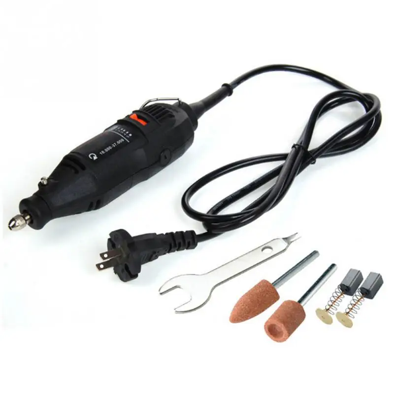 

110V/220V Electric Drill Tools Variable Speed Grinder Rotary Tools Grinding Tool with Engraving Accessories