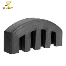 Профессиональная черная скрипка, пластиковый резиновый глушитель, скрипка, Бесшумная для 4/4, скрипка, скрипка, бесшумные части, аксессуары для музыкальных инструментов