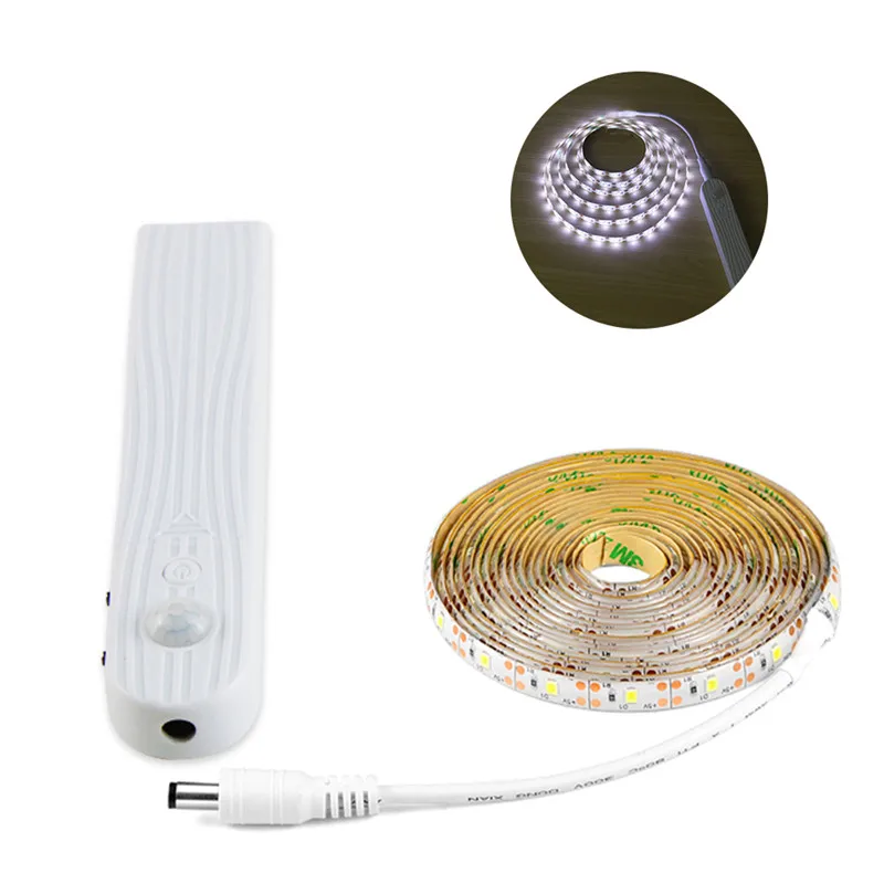 

Waterproof 5V USB LED Strip Motion Sensor Light Flexible LED Diode Tape 1m/2m/3m LED Stripe for Closet Stairs Kitchen Cabinet