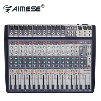 

MS-182U Pro 18-channel mixer 12-channel XLR balanced mono input +3 stereo input USB sound card 48V 16DSP digital effects