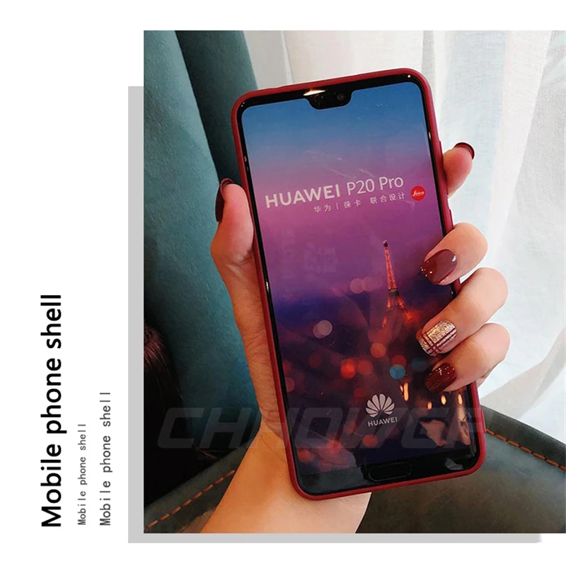 Роскошный Матовый силиконовый чехол для huawei P30 P20 Lite Y6 Pro Y9 P Smart Y5 Honor 8C 8C 7A 7C Pro/Mate 10 Lite Nova 3i 4