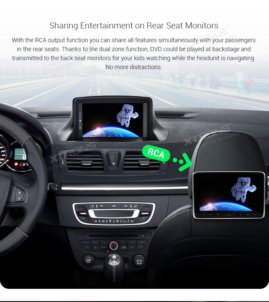 Sale 7" Android 9.0 Pie OS Car DVD Multimedia Navigation GPS Radio for Renault Megane III 2008-2015 & Renault Fluence 2008-2015 7