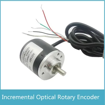 

New arrival AB Two Phase 5-24V 360 400 600CPR Pulses Incremental Optical Rotary Encoder Free Shipping