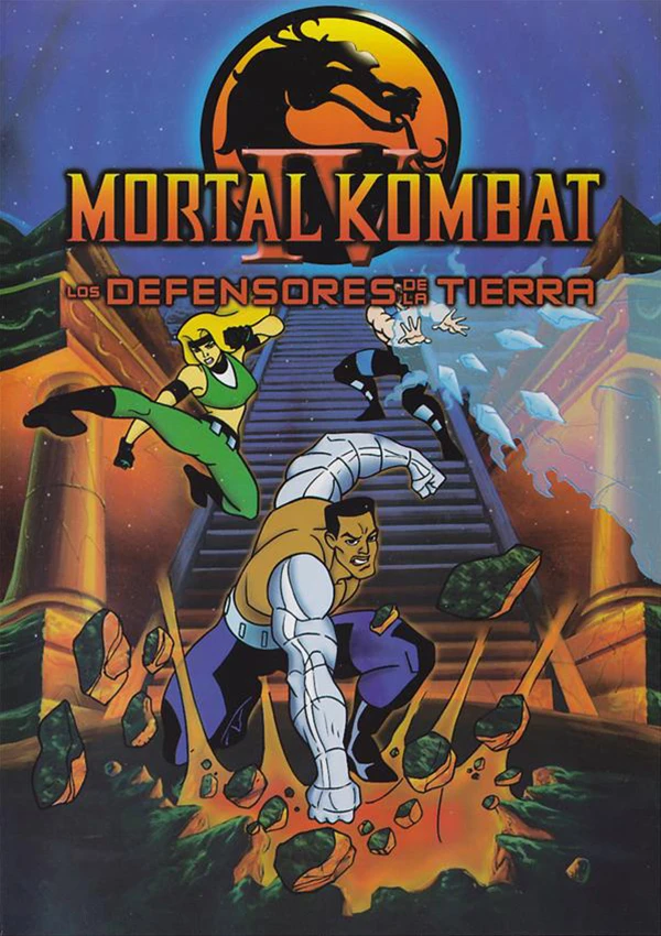 Mortal Kombat: Защитники мира классический винтажный постер Картина на холсте