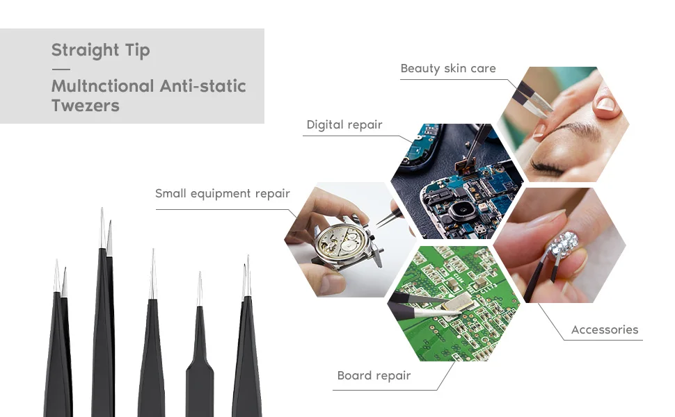 tweezers tool set 11