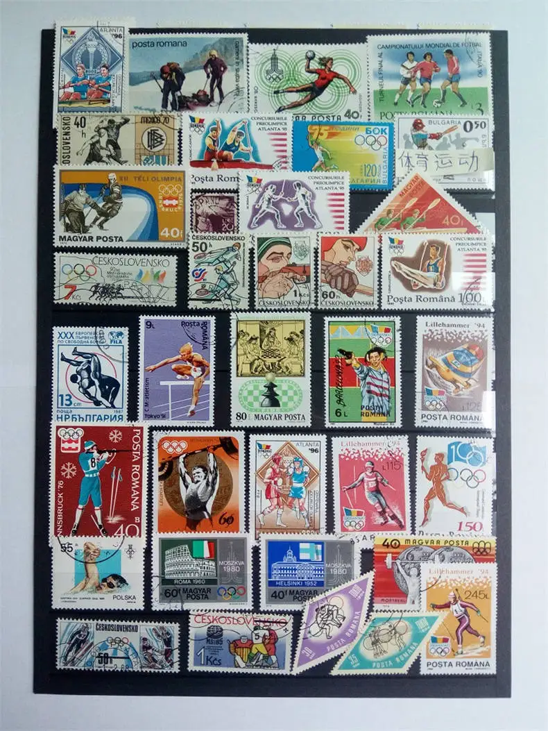 2000 шт./лот, не повторяющаяся Европейская почтовая коллекция марок из Европы, почтовые марки, почтовые все используемые для коллекционных подарков