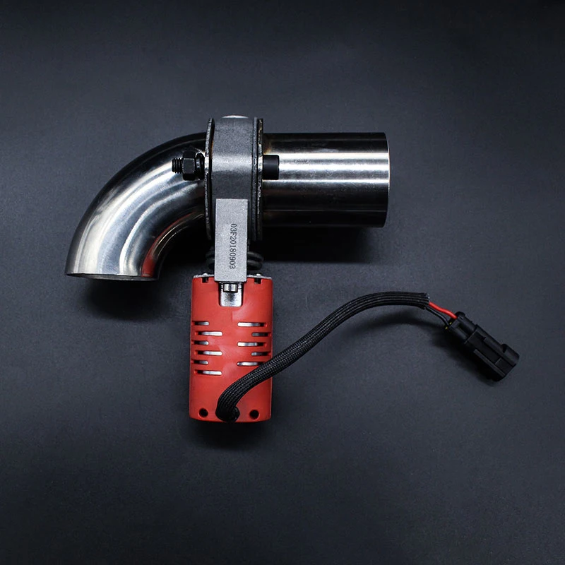 Exhaust Valve Muffler Cutout Kit Electric Exhaust Cutout Pipe Valve Set