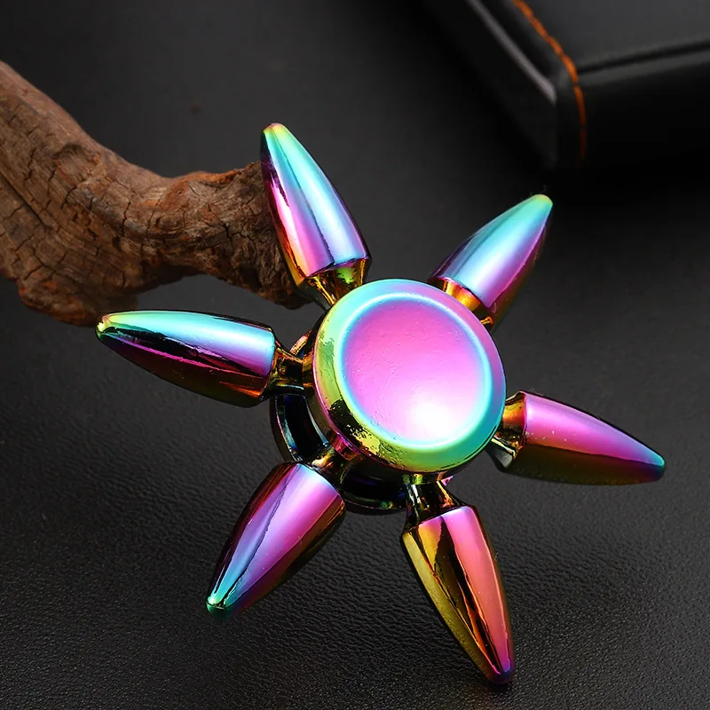 

Fidget Hand Spinner EDC Hand Spinners Autism ADHD Kids Gifts Colorful Metal Finger Toys Spinners Focus Relieves Stress Adhd E