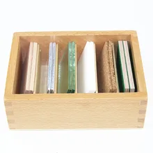 Bebé de Juguete Montessori Pastillas Térmicas con Caja de Formación Preescolar Educación Preescolar Niños Brinquedos juguetes
