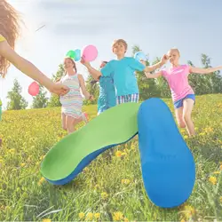 Массажные мягкие стельки для ног Flatfoot Valgus обувь коррекционная Pad Arch support средства ухода за ногами дышащие спортивные стельки для детей