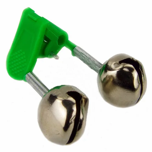 

Outdoor Twin Rod Bells Ring Fishing Bait Lure Accessory alarm product 5pcs/set