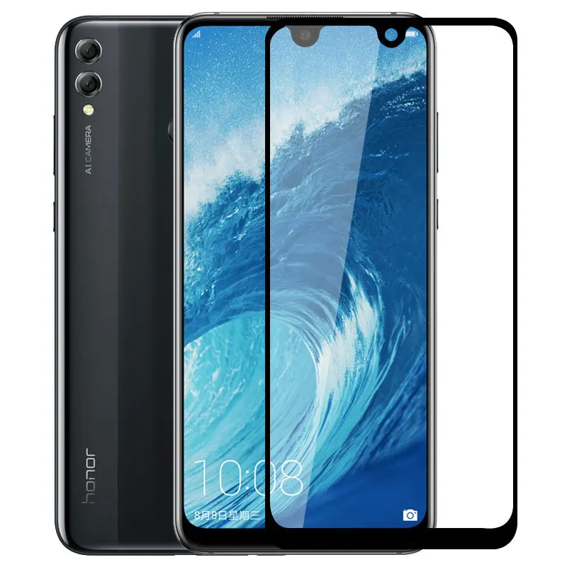 Защитное стекло для Huawei honor 8x 8a 9i 10 LITE 3D закаленное huawei 7x a c 20i pro Защитная пленка