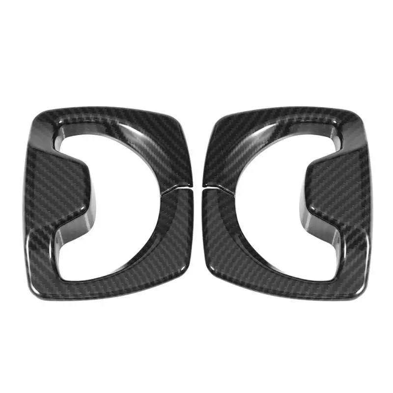 2 шт., АБС-пластик, автомобильный ремень безопасности украшения Накладка для BMW 3 серии F30 2013 автомобильный Стайлинг нового углеродного волокна