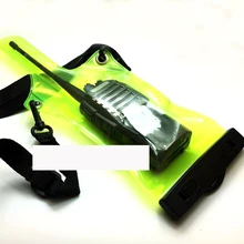 5 шт Универсальный прозрачный и светоотражающий водонепроницаемый мешок Пылезащитная температура Ручной Чехол для рации