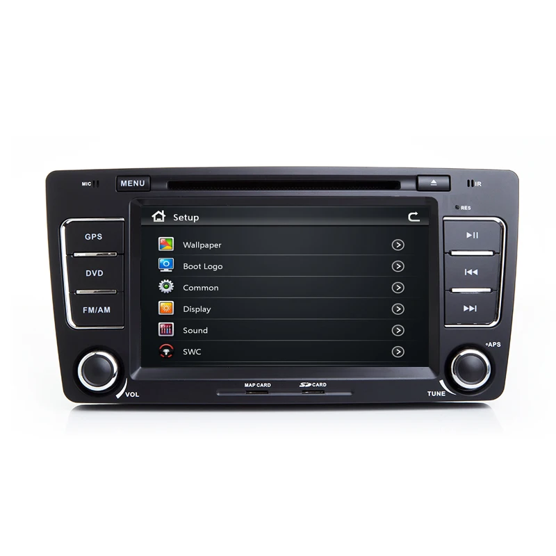 Best Radio Car Multimedia player GPS Auto 2 Din For Skoda Octavia Laura A5 2 3 Yeti 2008 2009 2010 2011 2012 2013 2014 head unit 4