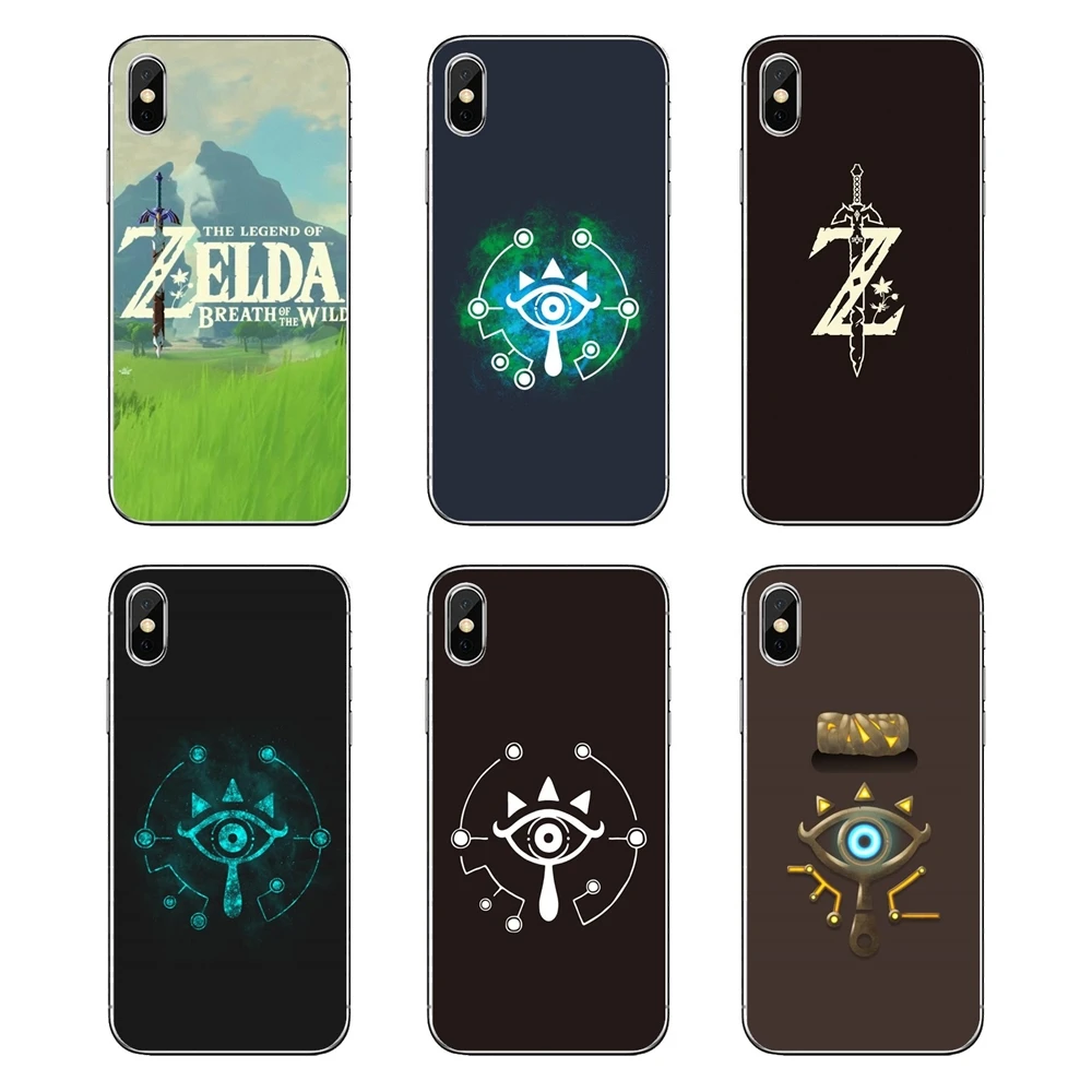 Mobile Phone Case For Samsung Galaxy Note 8 9 S9 S10 A8 A9 Star Lite Plus A6S A9S Legend of Zelda BREATH OF THE WILD Logo Poster |
