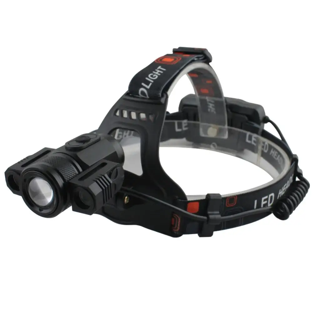 CASTNOO Headlamp 5000 LM T6 3X LED Portable Headlight Flashlight Torch