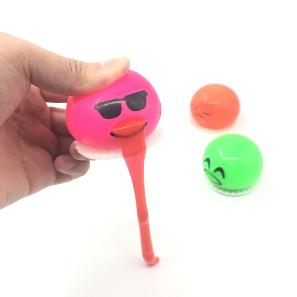 

Funny Vomiting Egg Toys Anti Stress Relief Decompression Squeezing Children Toys Creative Prank Gifts For Kids Funny Toys HOT