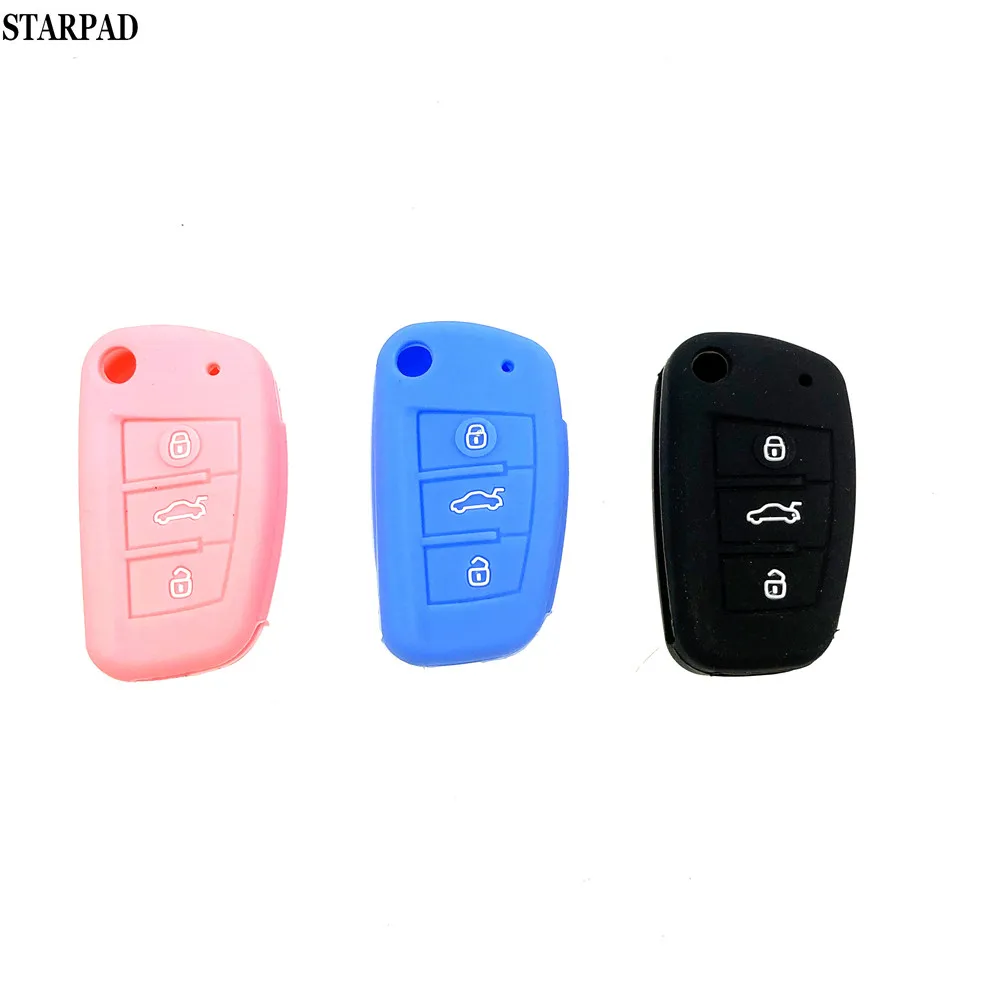 

STARPAD For Jianghuai refine S2 car key sets of car key cases of the new three-button folding silicone free shipping