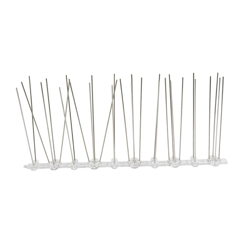 2.5M PC Plastic Bird and Pigeon Spikes Anti Bird Anti Pigeon Spike for Get Rid of Pigeons and Scare Birds 2.5M PC Plastic Bird and Pigeon Spikes Anti Bird Anti Pigeon Spike for Get Rid of Pigeons and Scare Birds