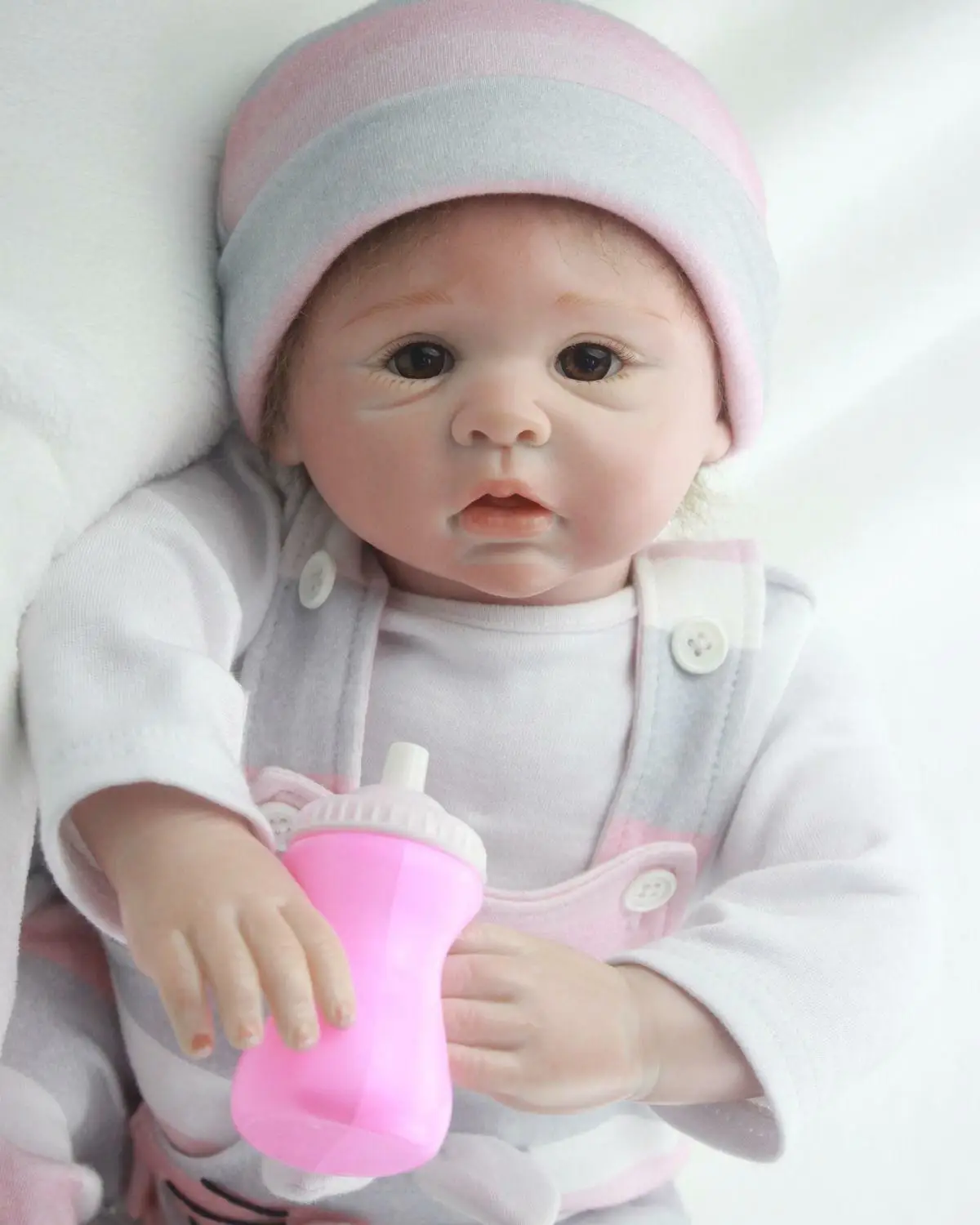 

20'' Handmade Lifelike Girl Boy Realistic Baby Dolls Reborn Toddler Baby Doll Toy Our Generation Doll