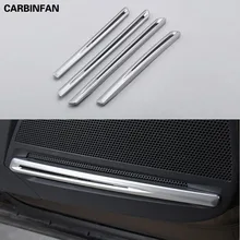 ABS Хромированная наклейка внутри двери аудио говорить звуковая крышка кольцо чехол накладка 4 шт. для Volkswagen Tiguan L TiguanL MK2