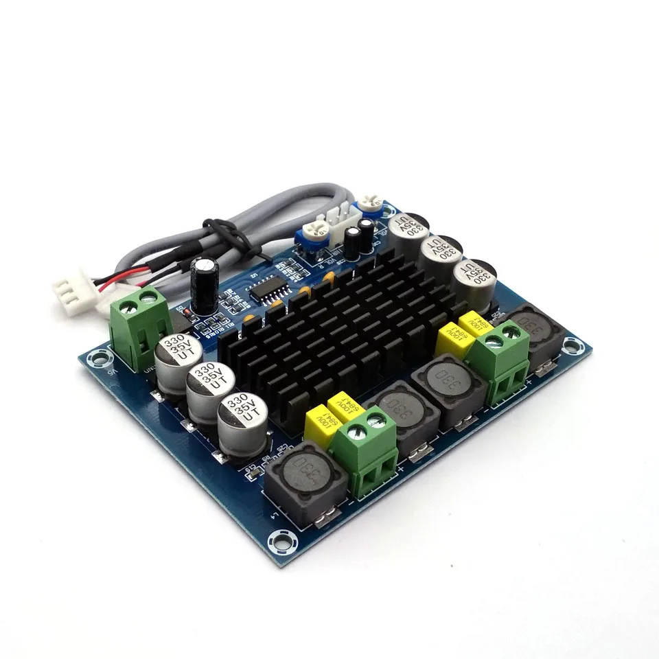 

NEW TPA3116 Dual-channel Stereo High Power Digital Audio Power Amplifier Board TPA3116D2 Amplifiers 2*120W Amplificador DIY