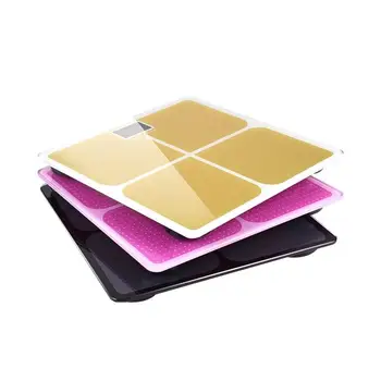 

Adeeing Digital Bathroom Scale Precision Body Weight Balance with Extra Large LCD Display Weighing Scale and Step-On Technology
