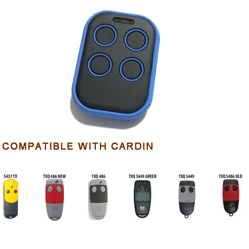

Multi Frequency Remote Control Duplicator Auto Scan 280MHz - 868MHz Copy CARDIN TRQ S449, TRQ S449 GREEN (PRECODE), TXQ S449