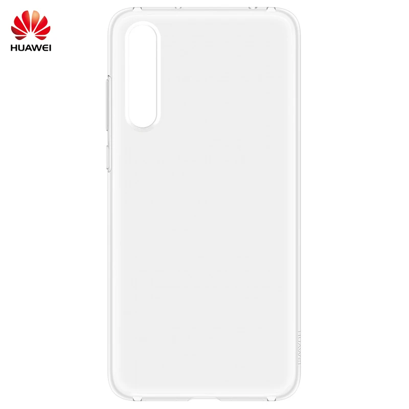 

Original Huawei Honor P20 Pro Case Official Transparent Soft TPU Back Cover For Huawei P20 P 20 Pro Phone Cases