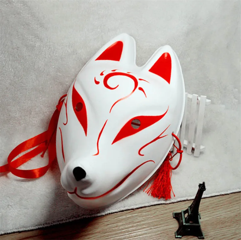 Горячая аниме маска светильник светлячков лес Нацумэ yuujinchou лиса маска косплей Хэллоуин лиса кошка лицо подарок высокое качество - Цвет: 8